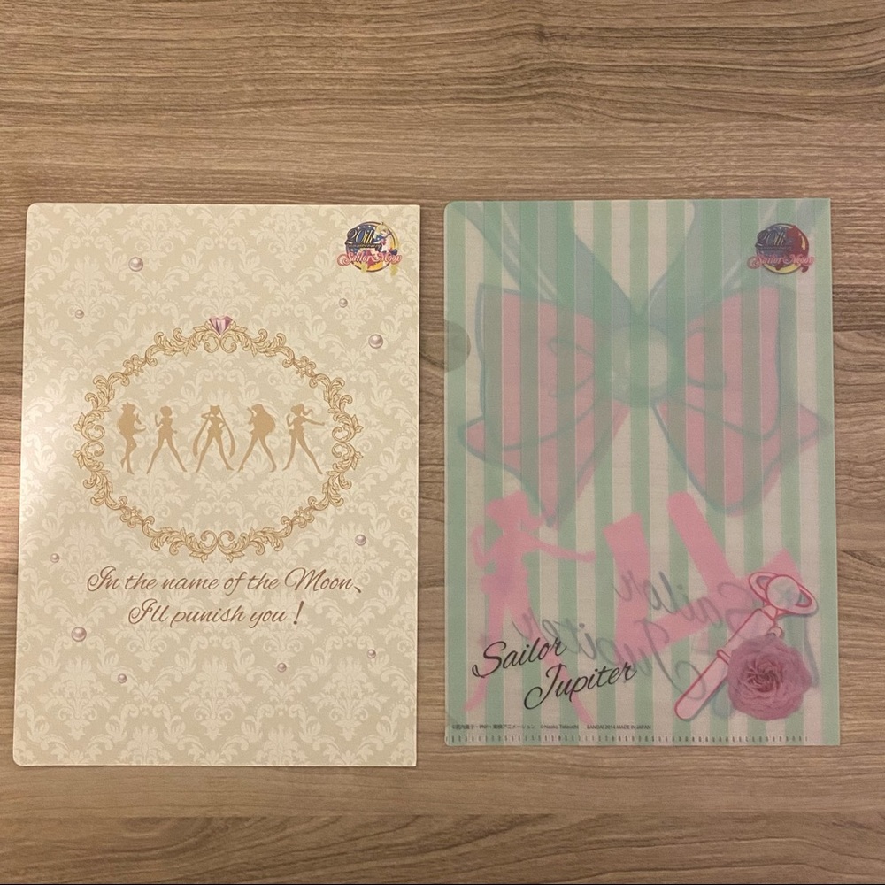 Sailor Jupiter Clear Mini File Folder - Picture 2 of 7
